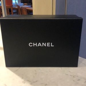 Empty authentic Chanel box